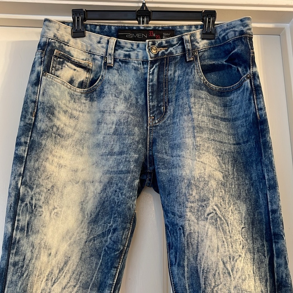 21Men slim/mince jeans size 33W x 32L - Picture 2 of 8
